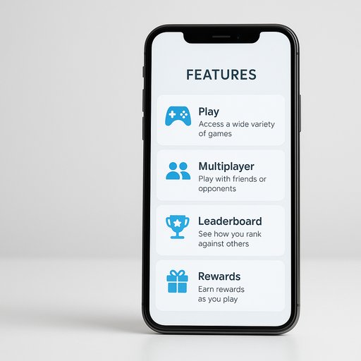 BB44 mobile features overview screen